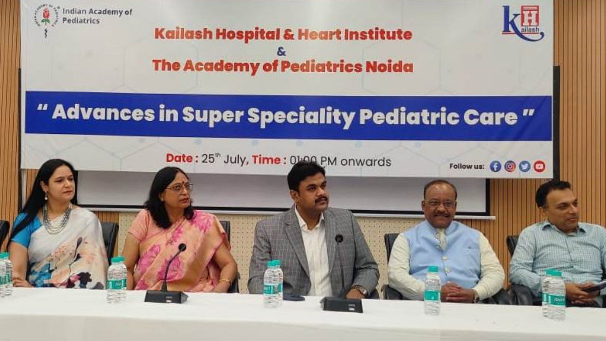 कैलाश अस्पताल और इंडियन एकेडमी ऑफ पीडियाट्रिक की कार्यशाला, बाल चिकित्सा पर हुई चर्चाने ब्रांड 