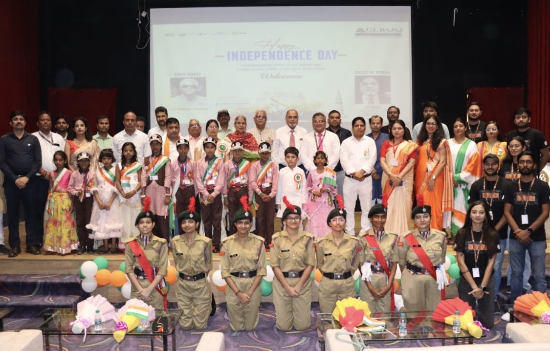 जीएल बजाज शिक्षण संस्थान में दिखा संस्कृति और देशभक्ति का संगमने ब्रांड 