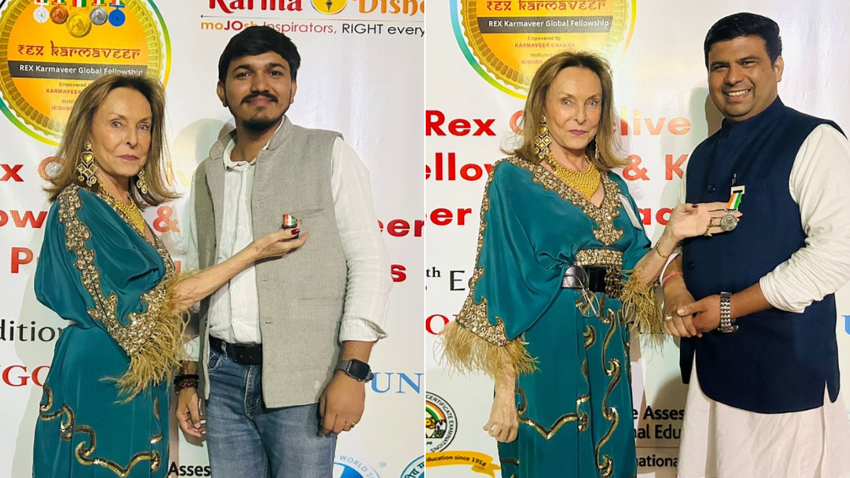 रंजन तोमर और प्रिंस शर्मा को मिला ‘संयुक्त राष्ट्र करमवीर चक्र’ने ब्रांड 